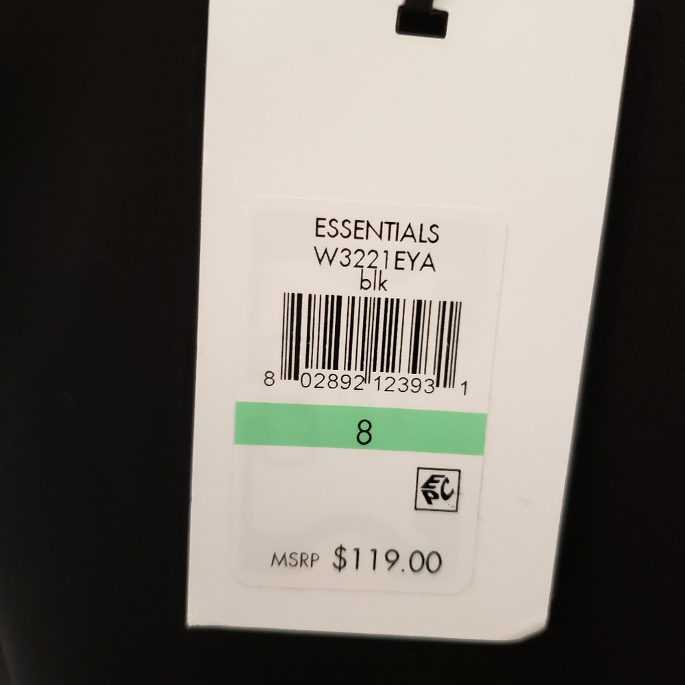 DKNY Essentials Fitted Single Button Black Blazer… - image 13